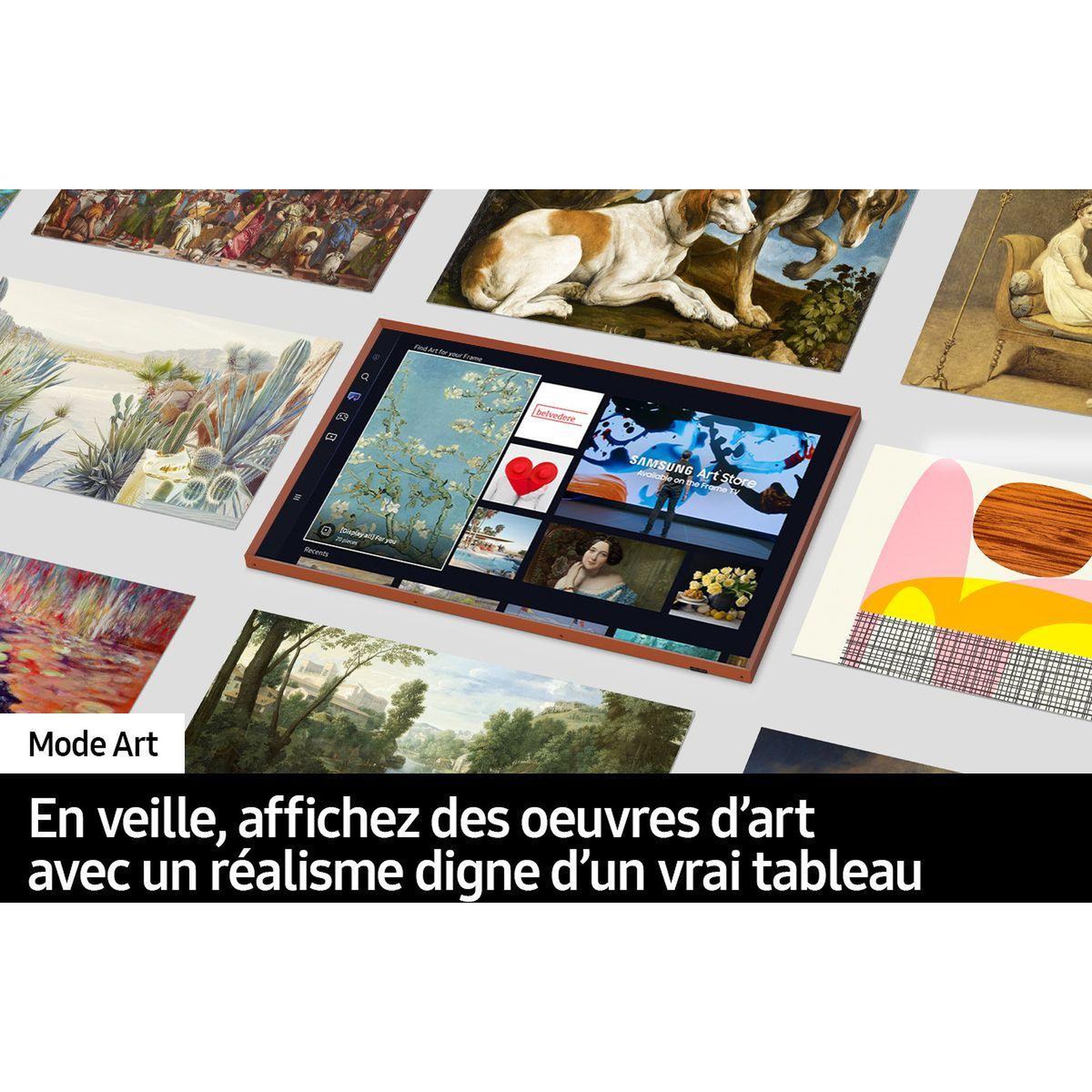 Voir la diapositive 5 : Samsung TV QLED The Frame TQ32LS03C-32 pouces (80cm)