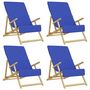 Voir la diapositive 2 : VIDAXL Serviettes de plage 4 pcs bleu royal 60x135 cm tissu 400 GSM