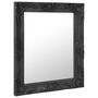 Voir la diapositive 2 : VIDAXL Miroir mural style baroque 50x60 cm noir