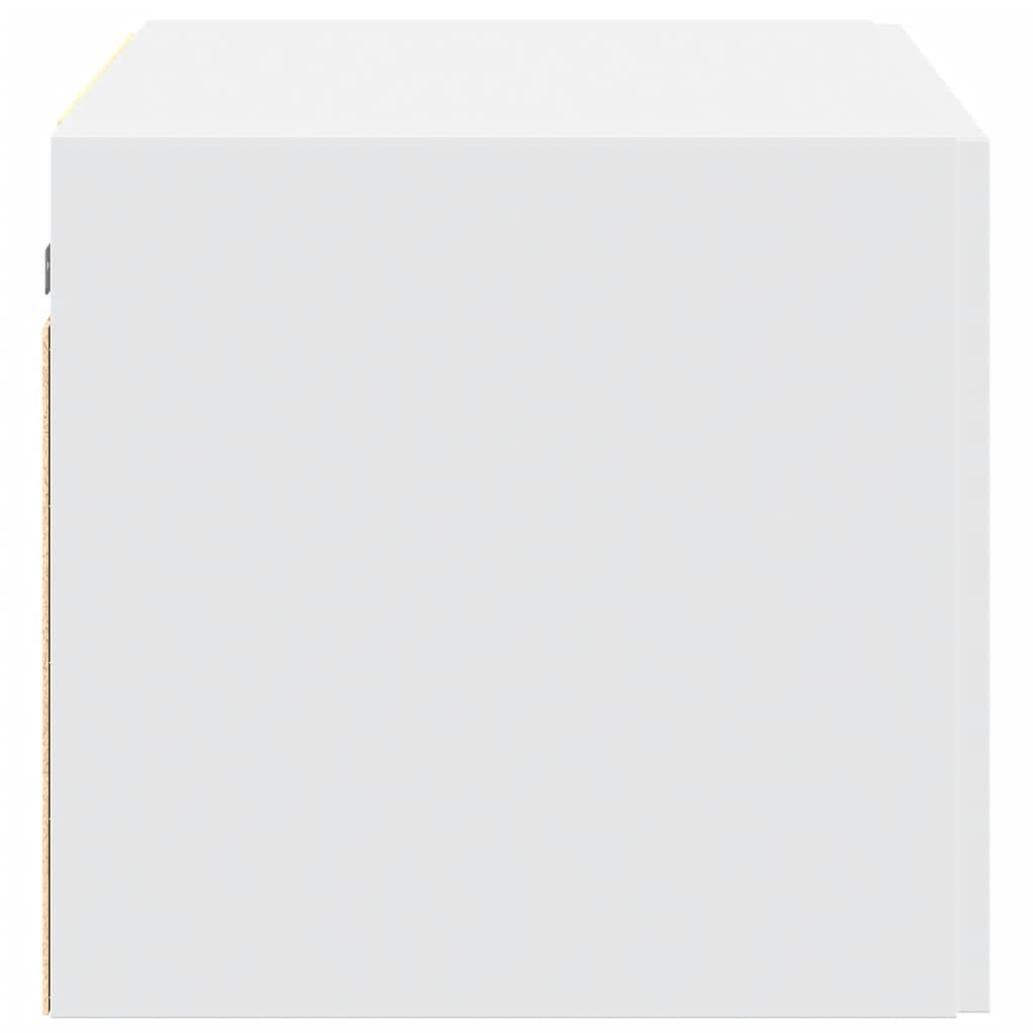 Voir la diapositive 5 : VIDAXL Armoire murale blanc 70x42,5x40 cm bois d'ingenierie