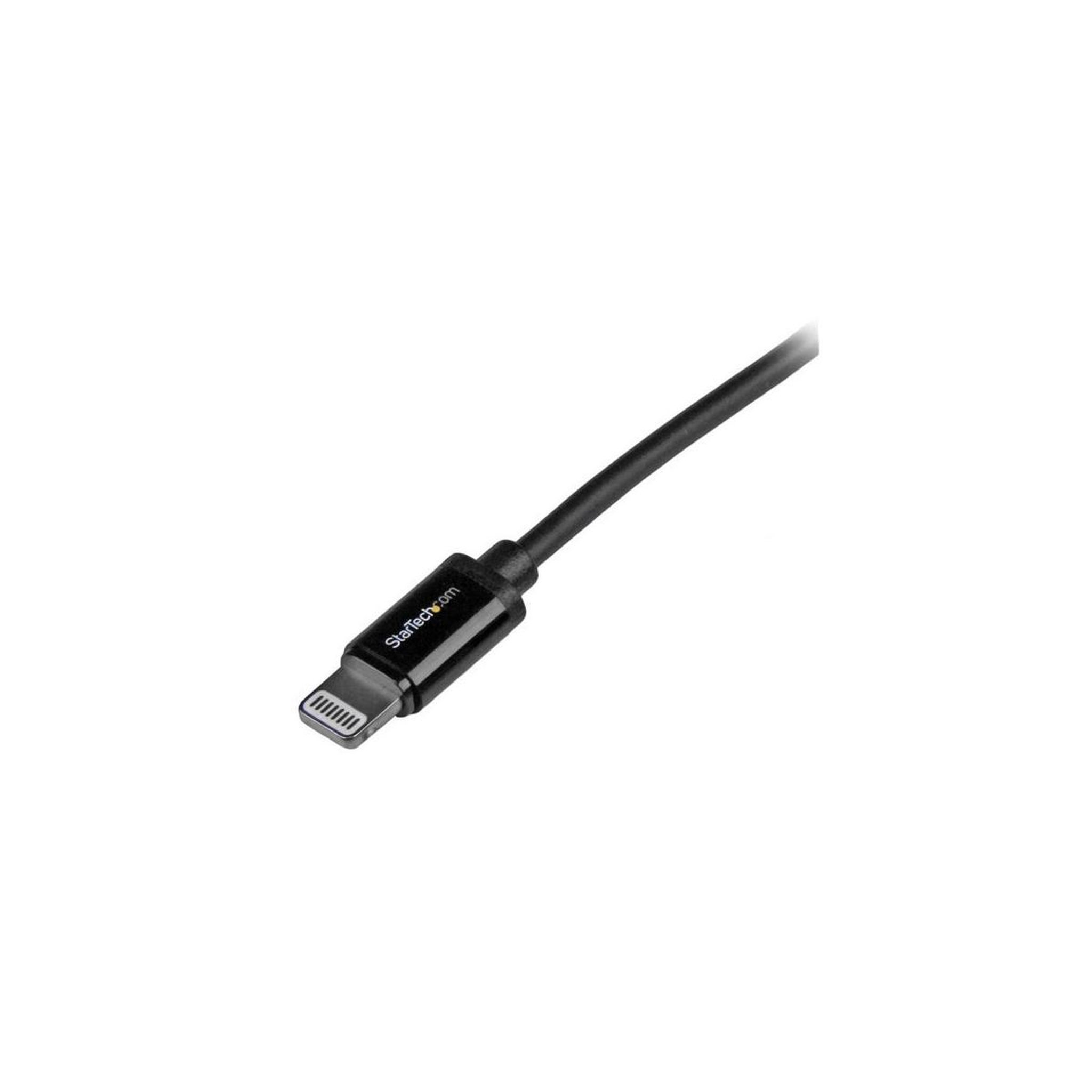 Voir la diapositive 3 : Startech Startech.com câble apple lightning vers usb pour iphone 5 / ipod / ipad de 1 m - m/m - noir