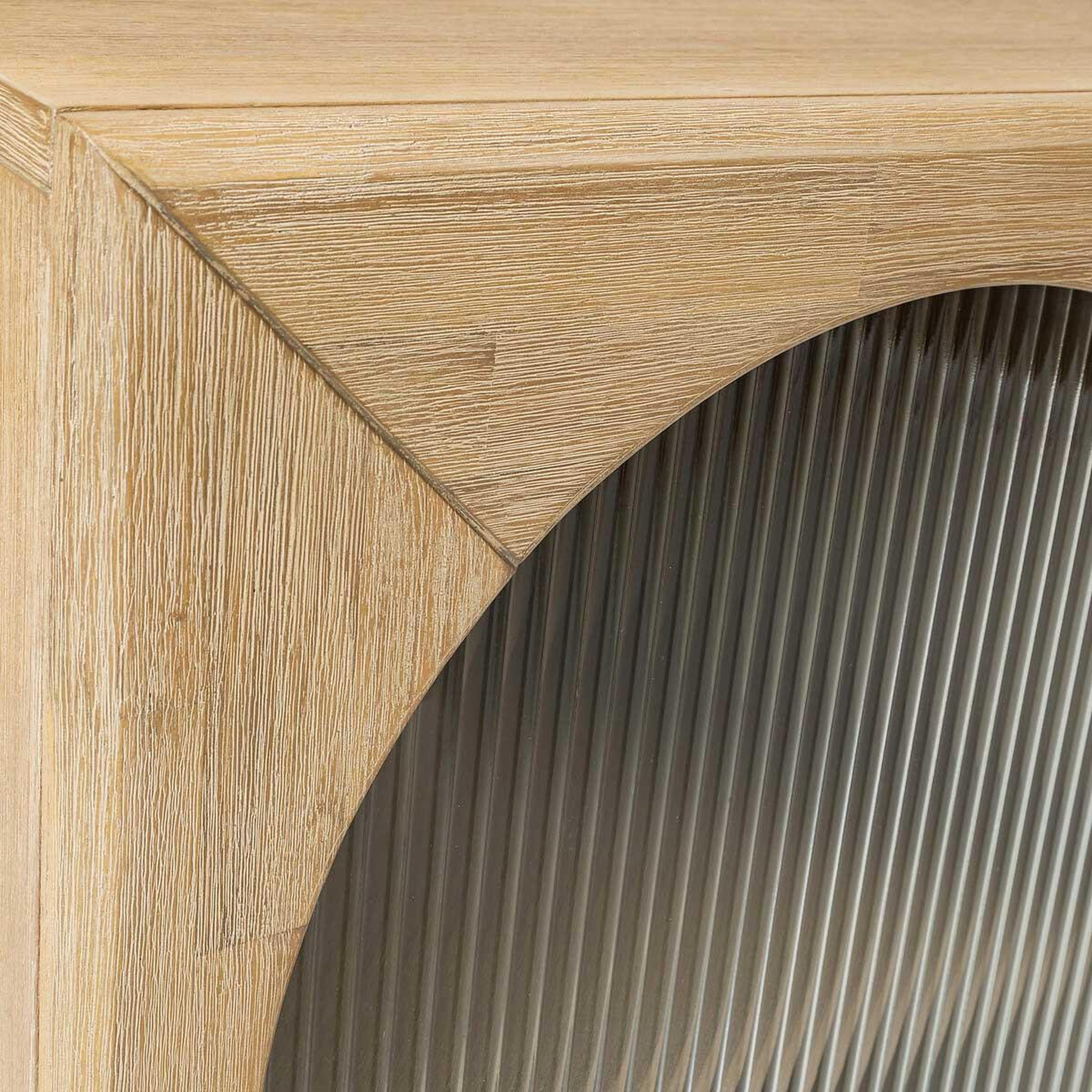 Voir la diapositive 3 : ATMOSPHERA Buffet design 3 portes  lousada  160cm naturel