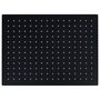 Voir la diapositive 2 : VIDAXL Pomme de douche pluie Inox 40x30 cm Rectangulaire Noir