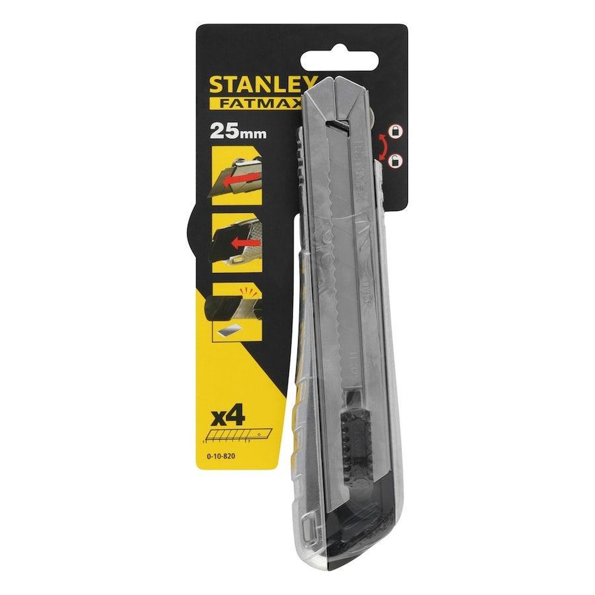 Stanley Cutter 25mm à cartouche fatmax pro (sur cavalier)