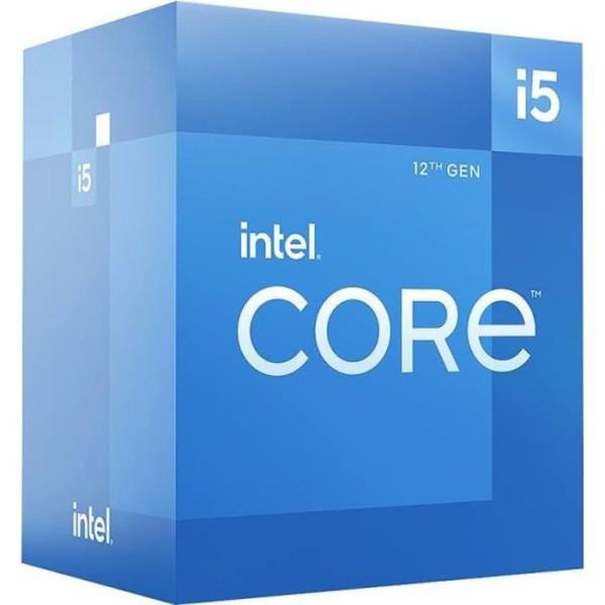 Intel Processeur - intel - core i5-12400 - 18m cache, jusqu'a 4.40 ghz (bx8071512400)