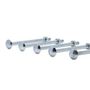 Voir la diapositive 4 :  Boulon zingué TRCC Vissal Ø8x120mm  lot de 10 boulons