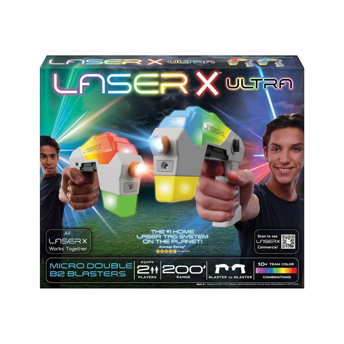 Ultra Pro Pistolet Laser X Ultra ultra-pro avec effets sonores et lumineux