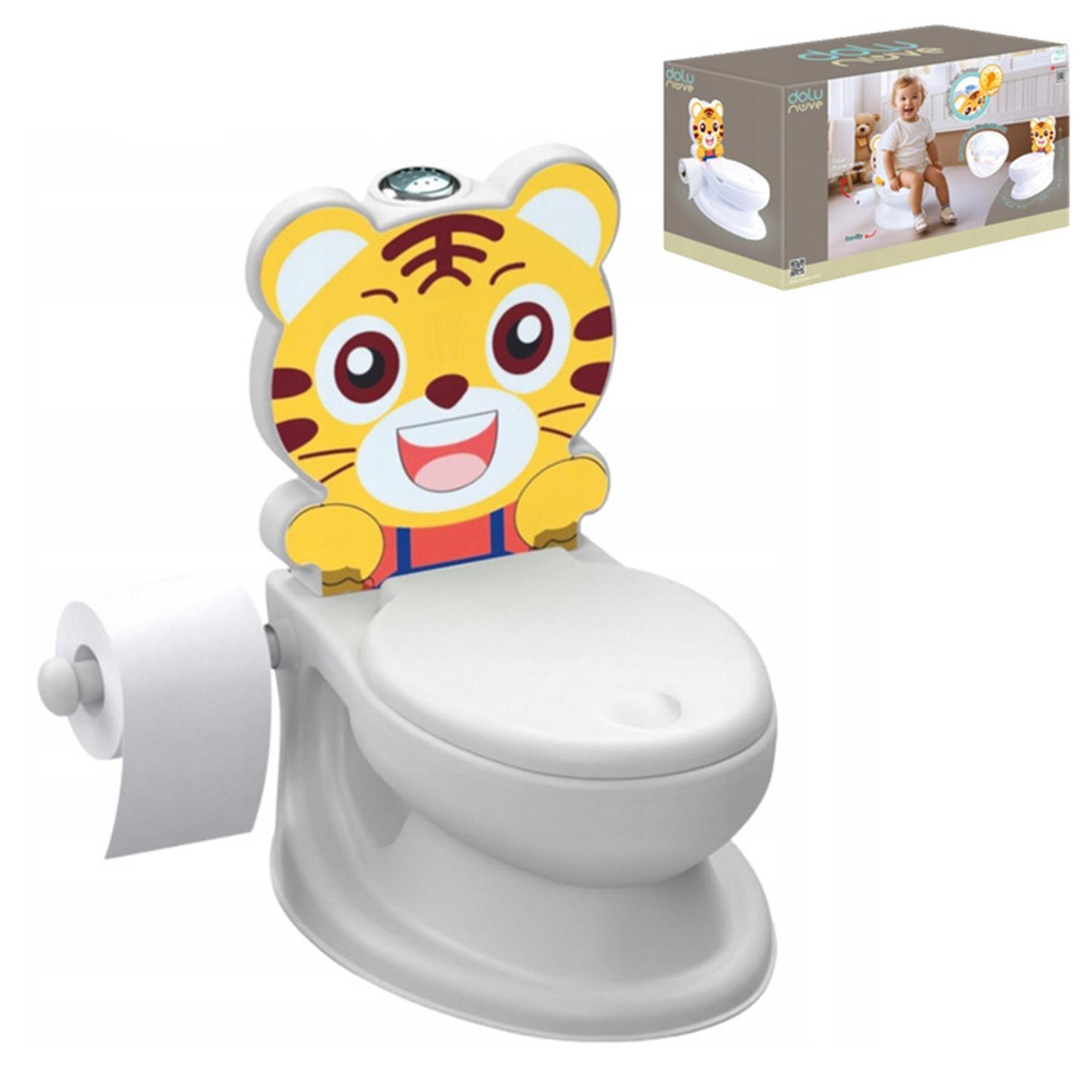 DOLU Pot d'apprentissage pour enfants - Potty Tiger