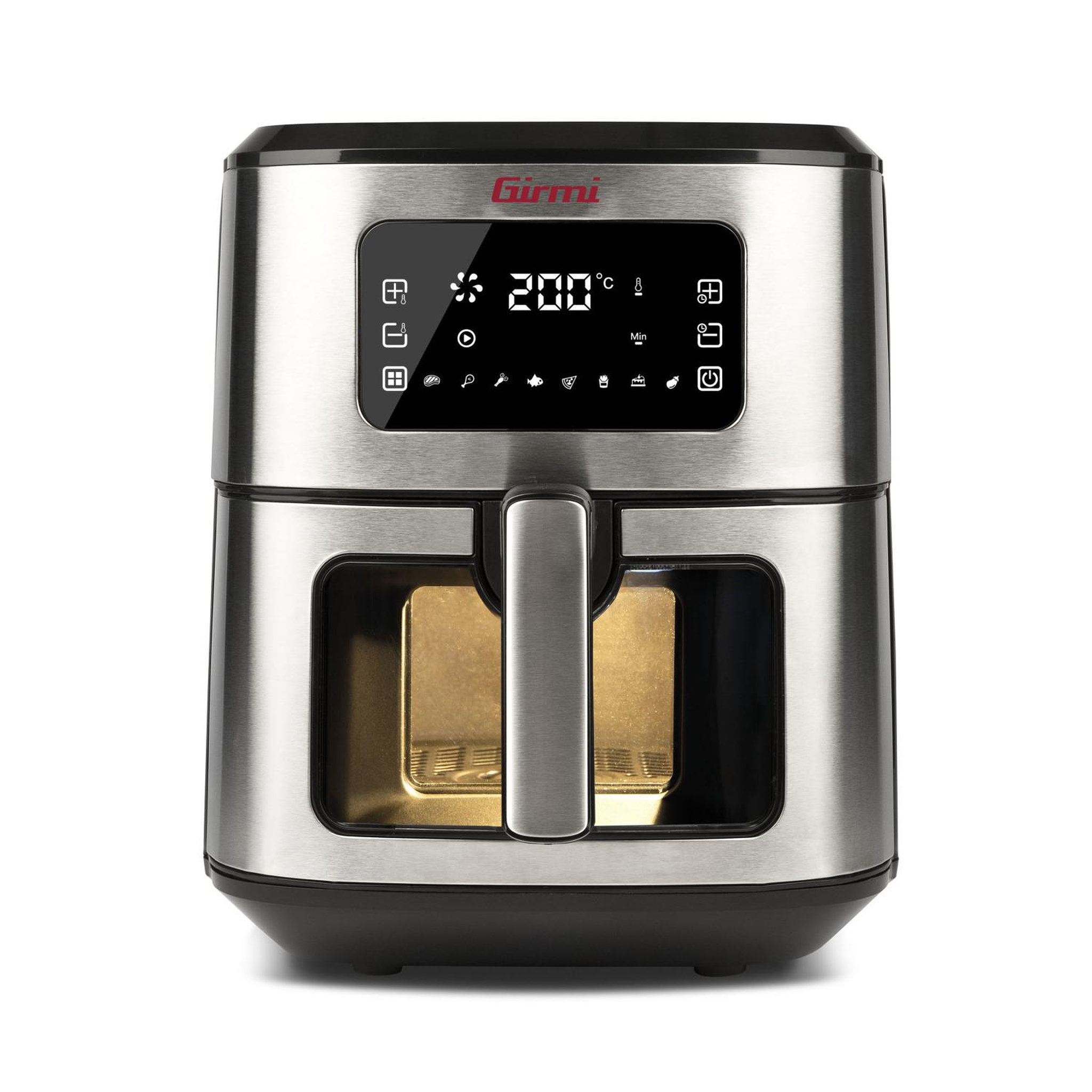 Voir la diapositive 3 : GIRMI Friteuse Girmi FG8800 Simple 6,5 L Indépendante 1700 W Friteuse à air chaud Noir, Acier inoxydable