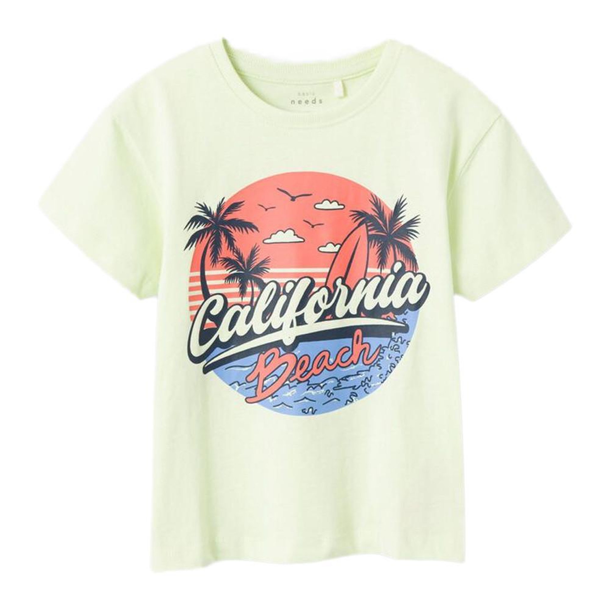 NAME IT T shirt  Fille Name it Vagno. Coloris disponibles : Vert
