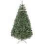 Voir la diapositive 1 : HOMCOM Sapin de Noël artificiel Ø110 x 180H cm 1687 branches épines imitation épicéa grand réalisme vert