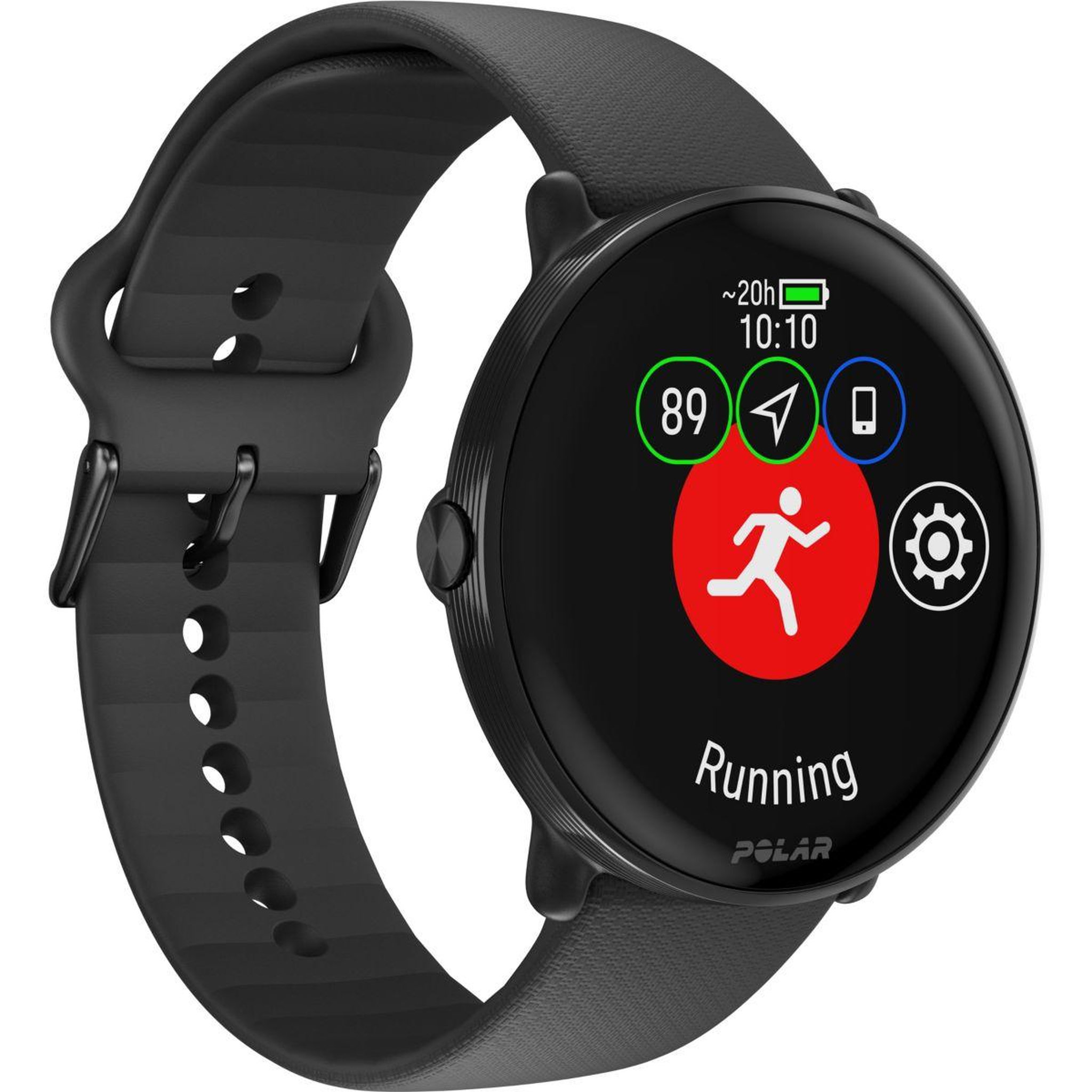 Voir la diapositive 5 : POLAR Montre sport Ignite 3 BLK S-L