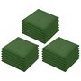 Voir la diapositive 2 : VIDAXL Carreaux de protection antichoc 18pcs Caoutchouc 50x50x3cm Vert