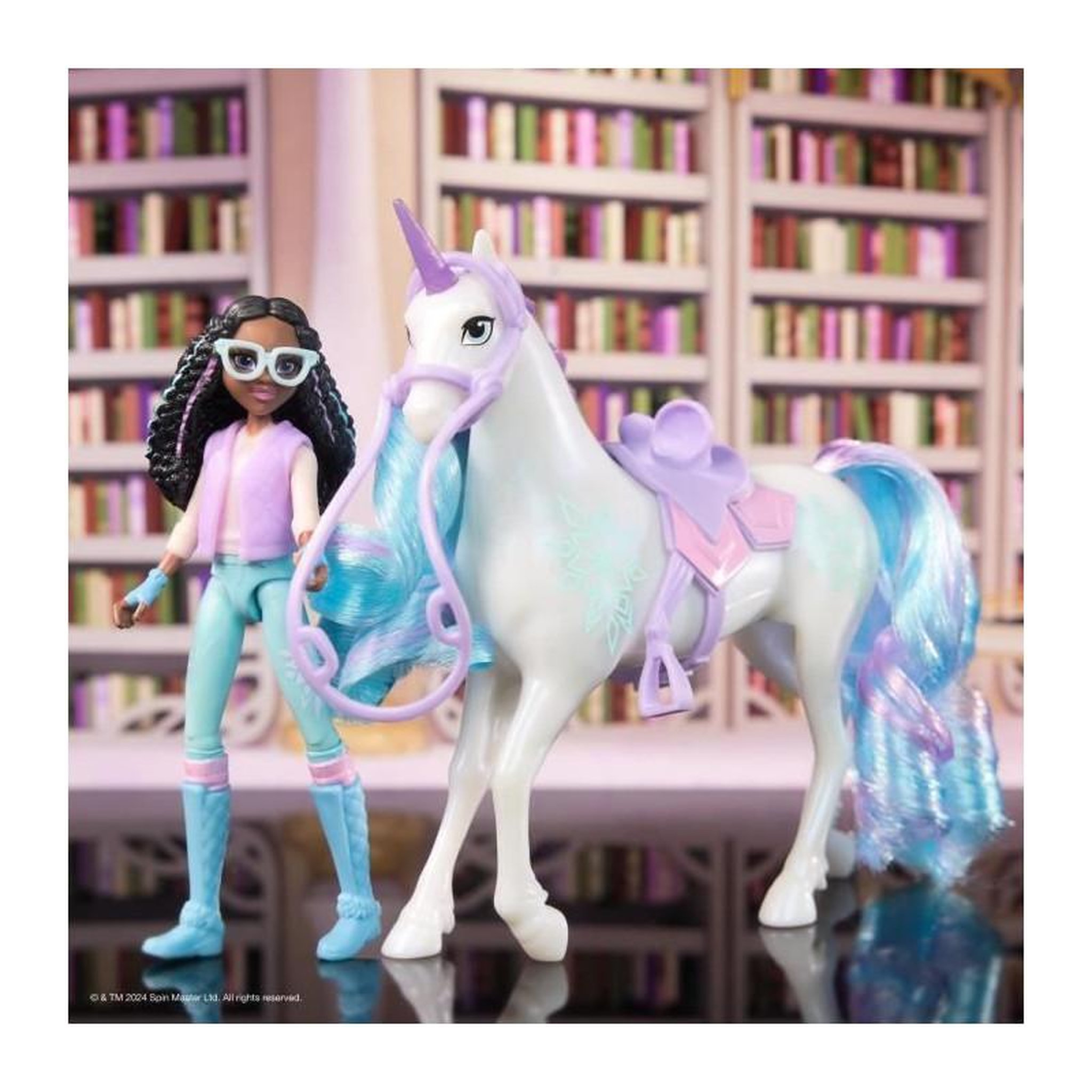 Voir la diapositive 4 : Spin Master SPIN MASTER COFFRET LICORNE ET POUPEE GLACIER ET LAYLA Unicorn Academy