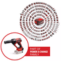 Voir la diapositive 3 : Einhell Pistolet-nettoyeur sans fil HYPRESSO 18/24-1 - 18V - 24 bar - débit 240L/h - buse 4 positions - mode Éco