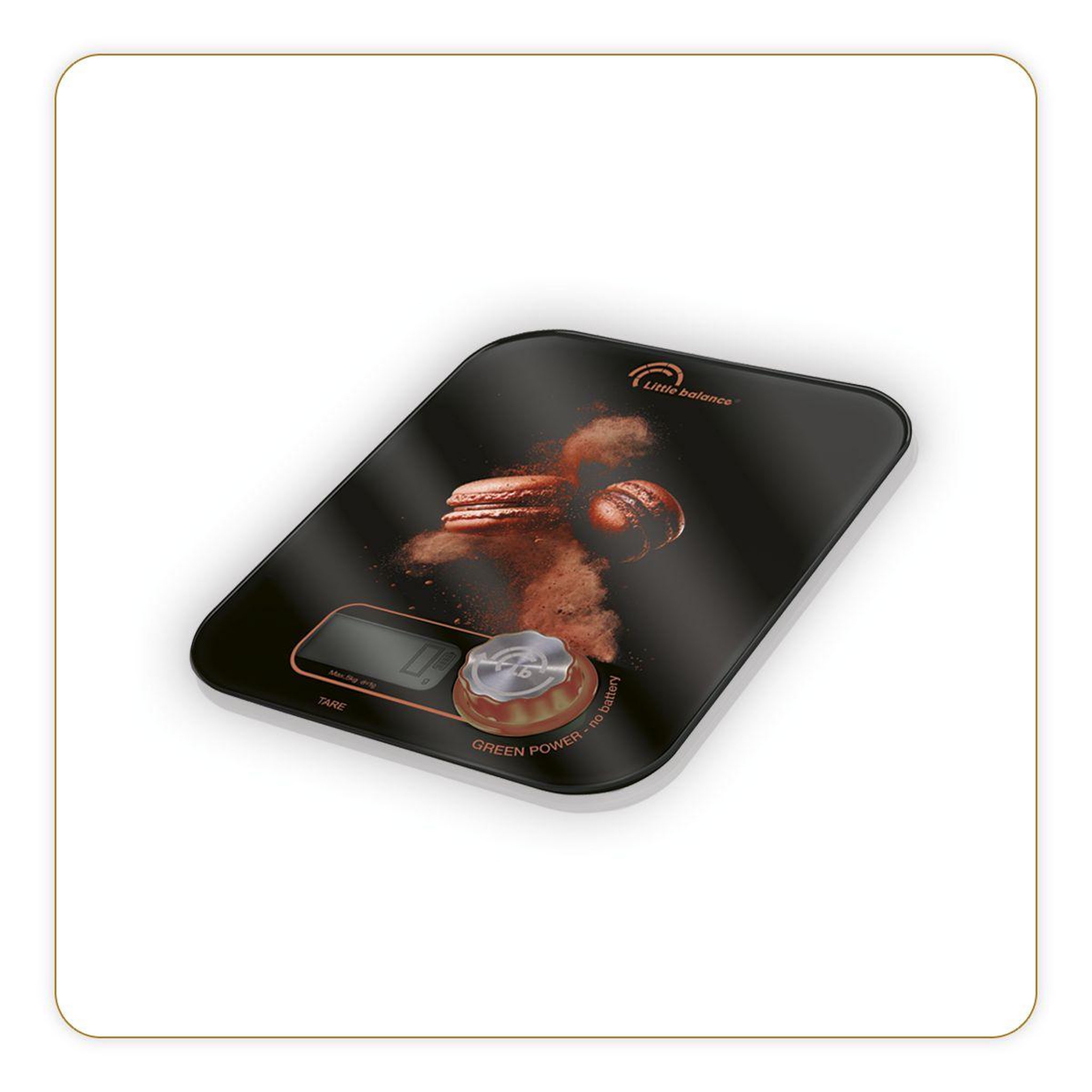 LITTLE BALANCE Balance de cuisine cocoa powder - sans pile - kinetic