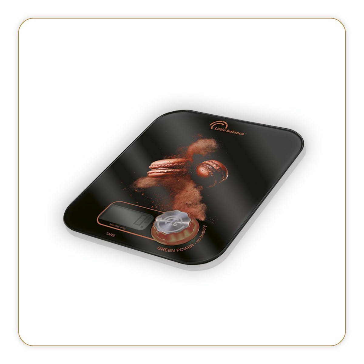LITTLE BALANCE Balance de cuisine Cocoa powder - sans pile - Kinetic