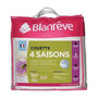 Voir la diapositive 1 : BLANREVE BLANREVE Couette 4 saisons - 200 x 200 cm - Blanc