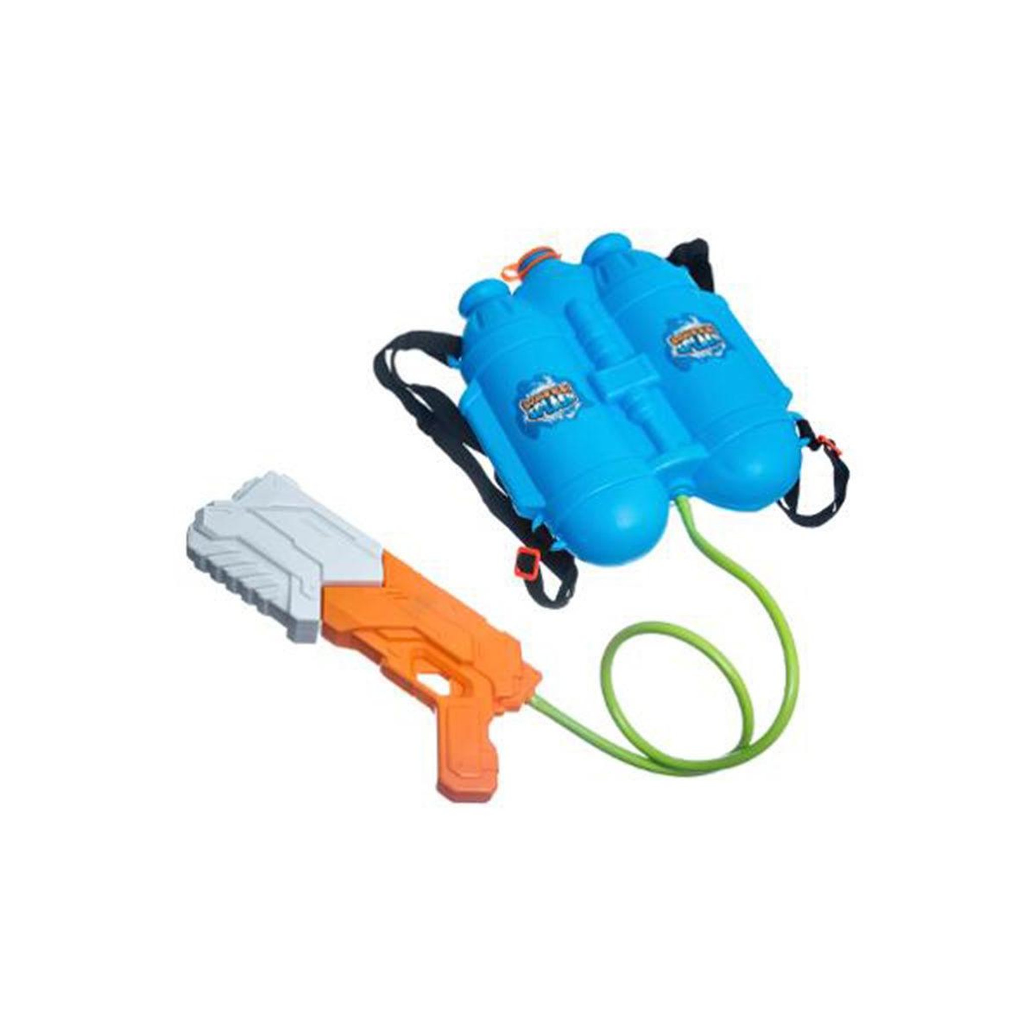Voir la diapositive 1 : Be Toys Jouet pistolet à eau & sac  pao  31cm multicolore