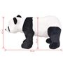 Voir la diapositive 5 : VIDAXL Jouet en peluche Panda Noir et blanc XXL