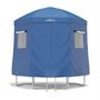 Voir la diapositive 5 : JUMP4FUN Tente cabane pour trampoline 6FT-185cm - Bleu