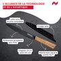 Voir la diapositive 3 : NIROSTA Couteau d'office universel 24 cm Nirosta Flow