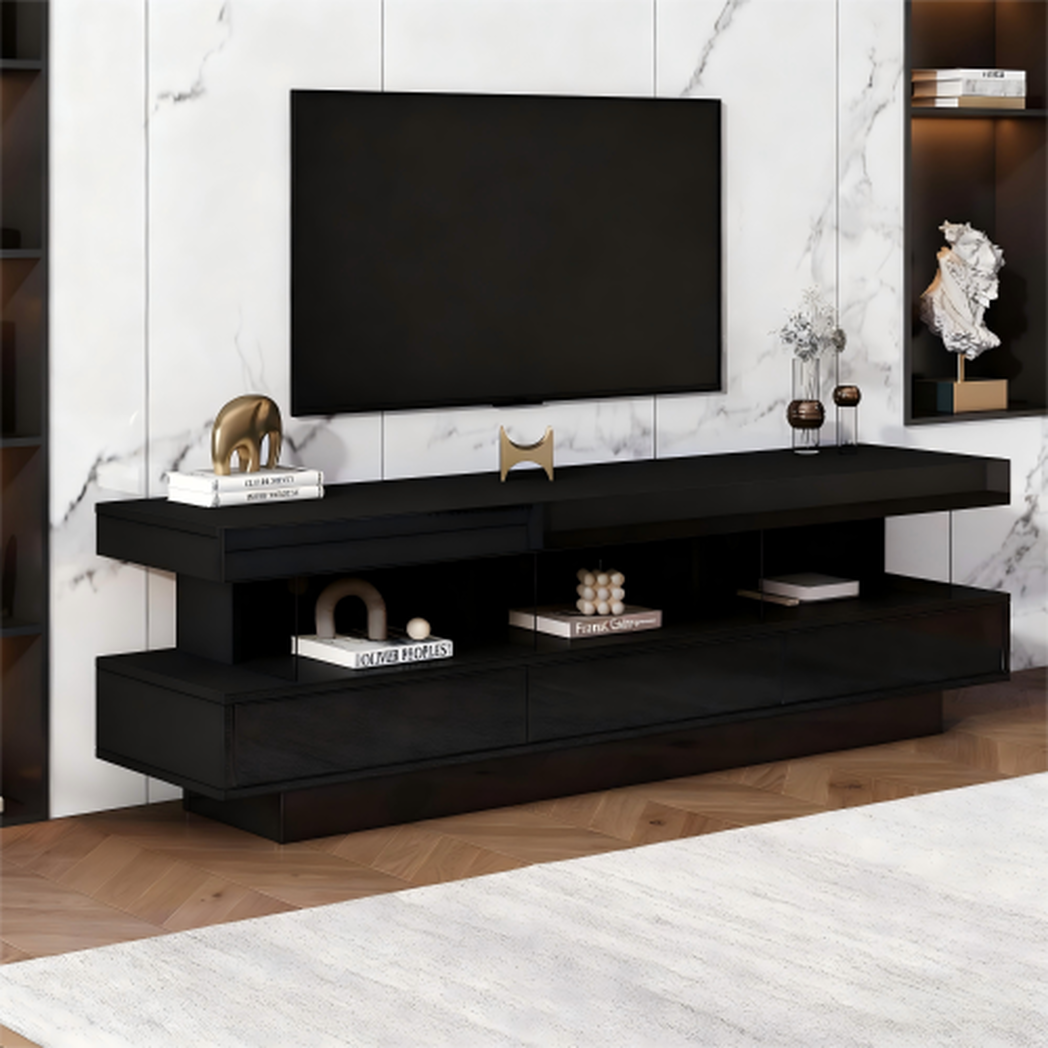 Voir la diapositive 4 : MERAX Meuble tv