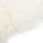 Voir la diapositive 3 : VIDAXL Housse de chaise en peau de mouton islandaise Creme 70x110 cm