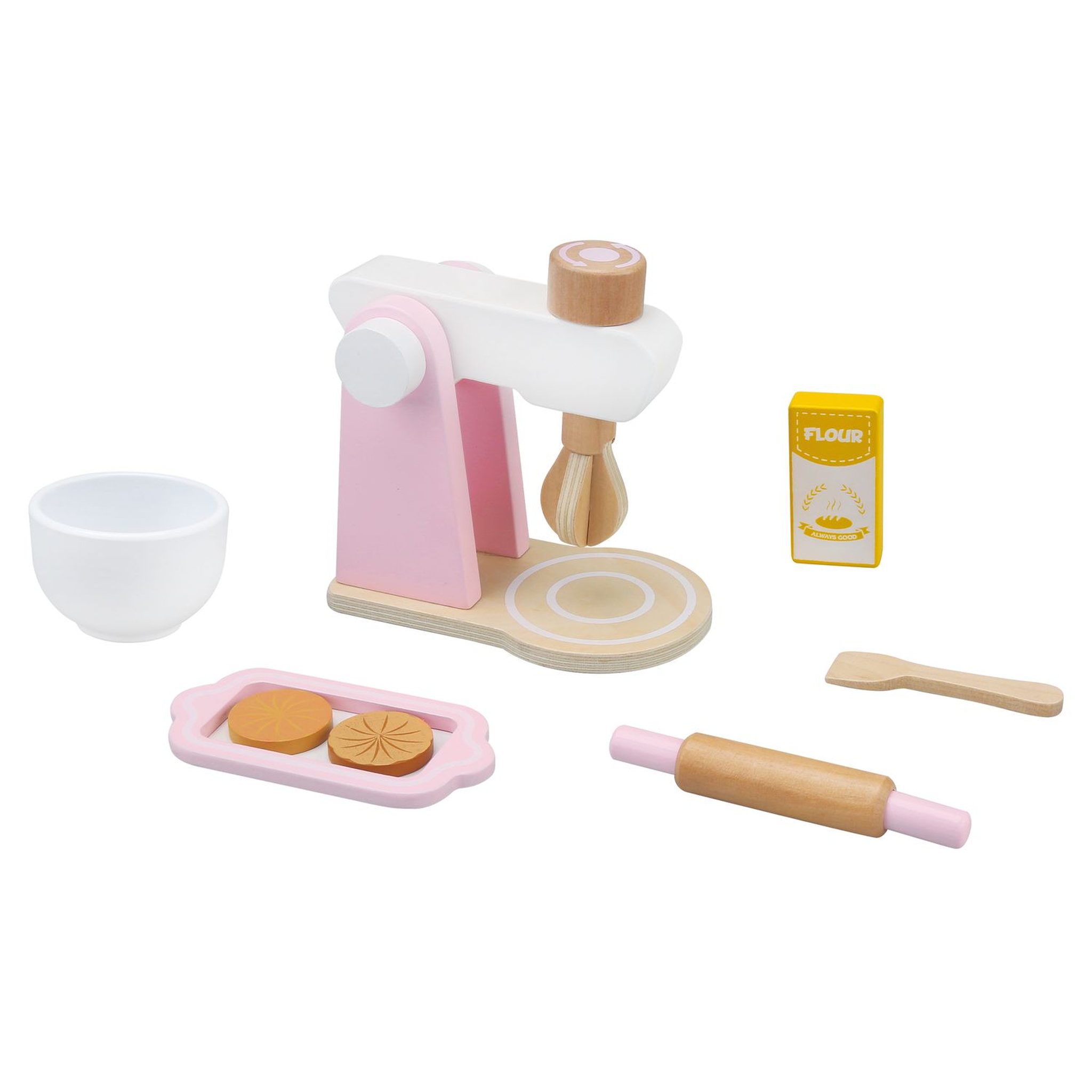 Voir la diapositive 1 : One Two Fun Mon robot pâtissier en bois