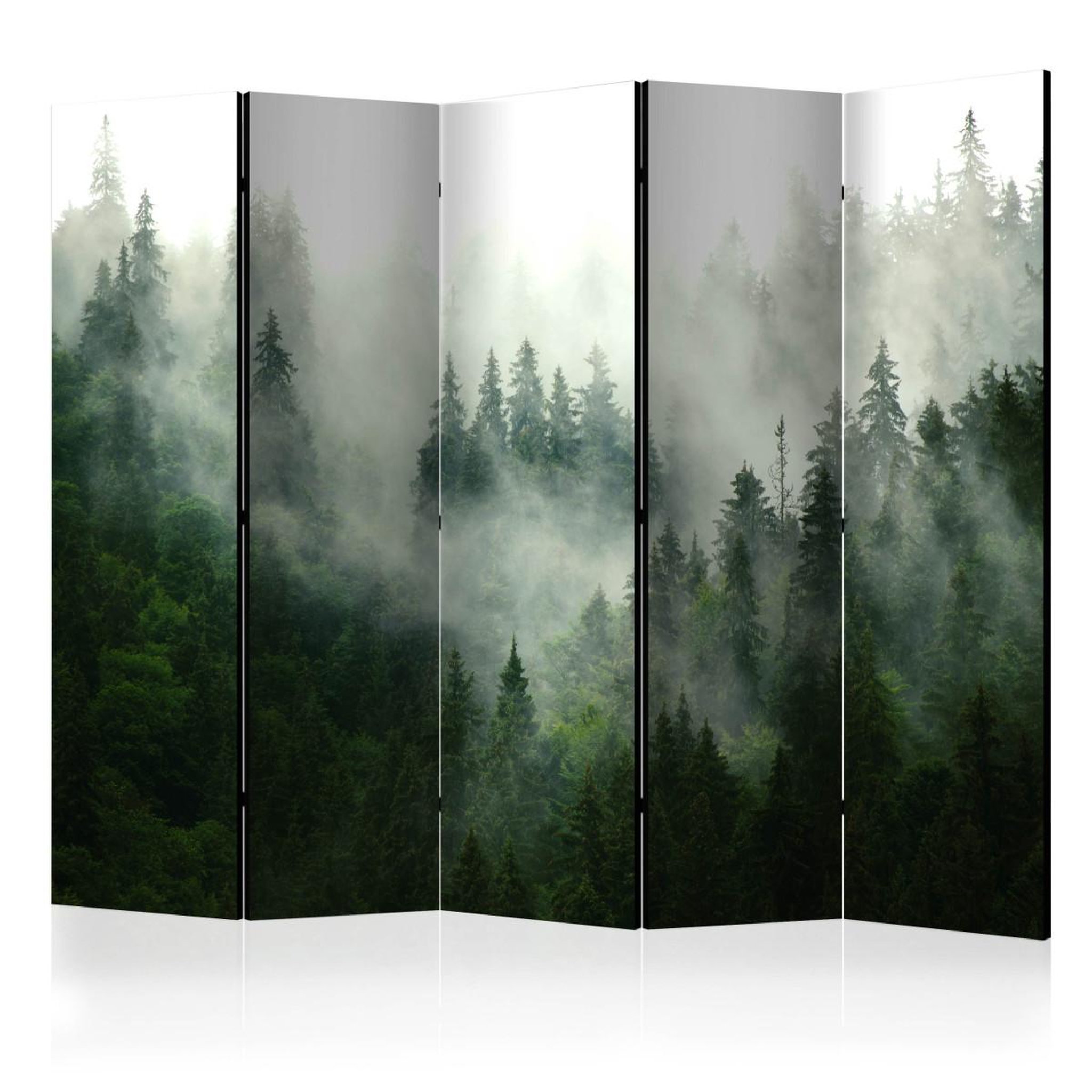 Paris Prix Paravent 5 volets  coniferous forest  172x225cm