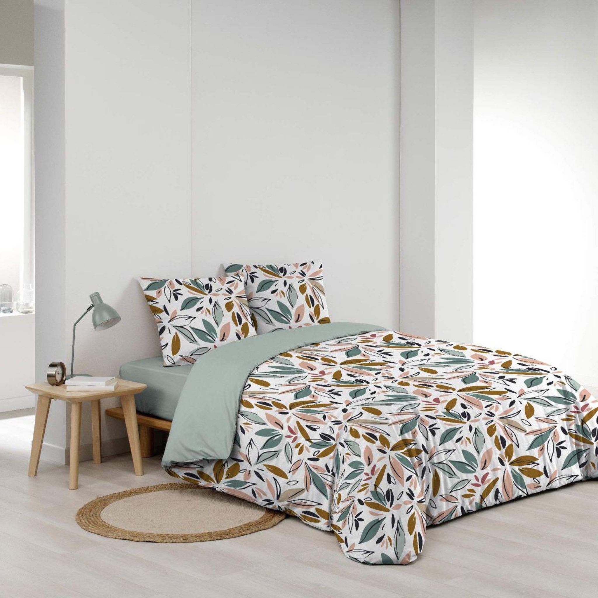 Voir la diapositive 2 : Douceur d'Intérieur Parure de lit 3 pièces  wilonie  240x220cm multicolore