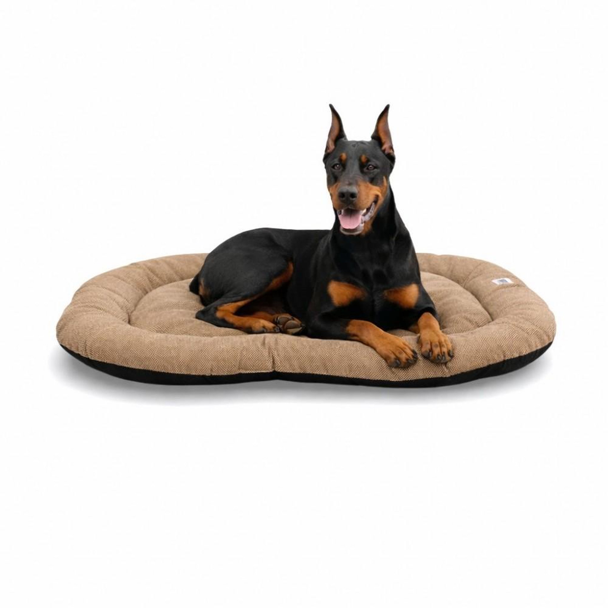 Voir la diapositive 1 : MON AMI LUKI Coussin ovale antidérapant tissus pour chien