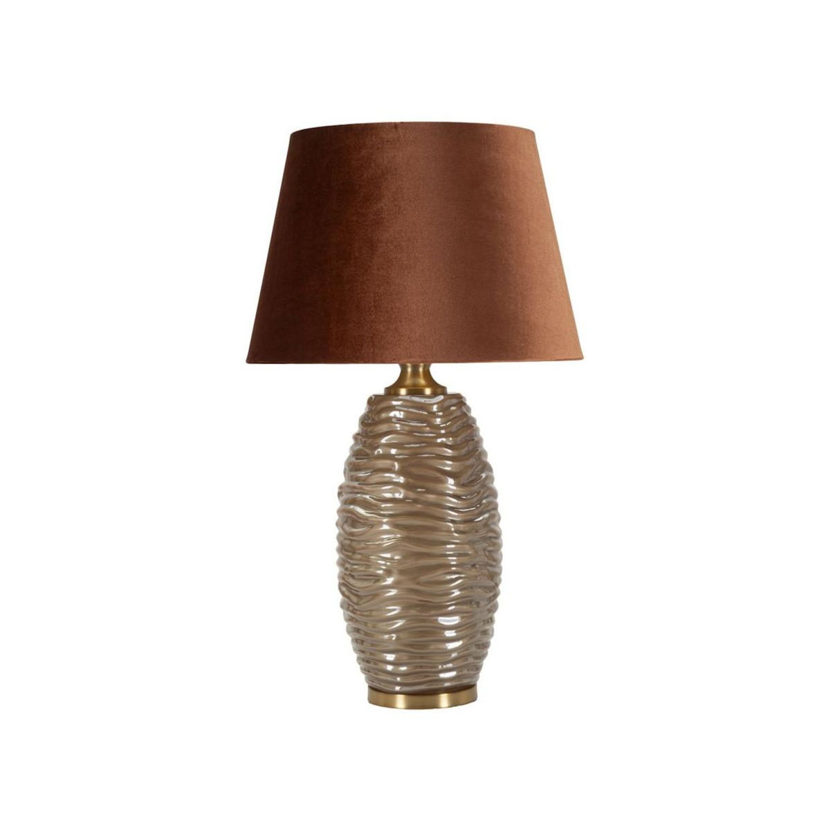 Paris Prix Lampe à Poser Design  Prague  79cm Marron