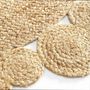 Voir la diapositive 2 : Paris Prix Tapis Déco Rond en Jute  Cordou  90cm Naturel