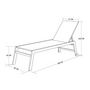 Voir la diapositive 4 : Givex Bain de soleil XL - Gris - FORLI
