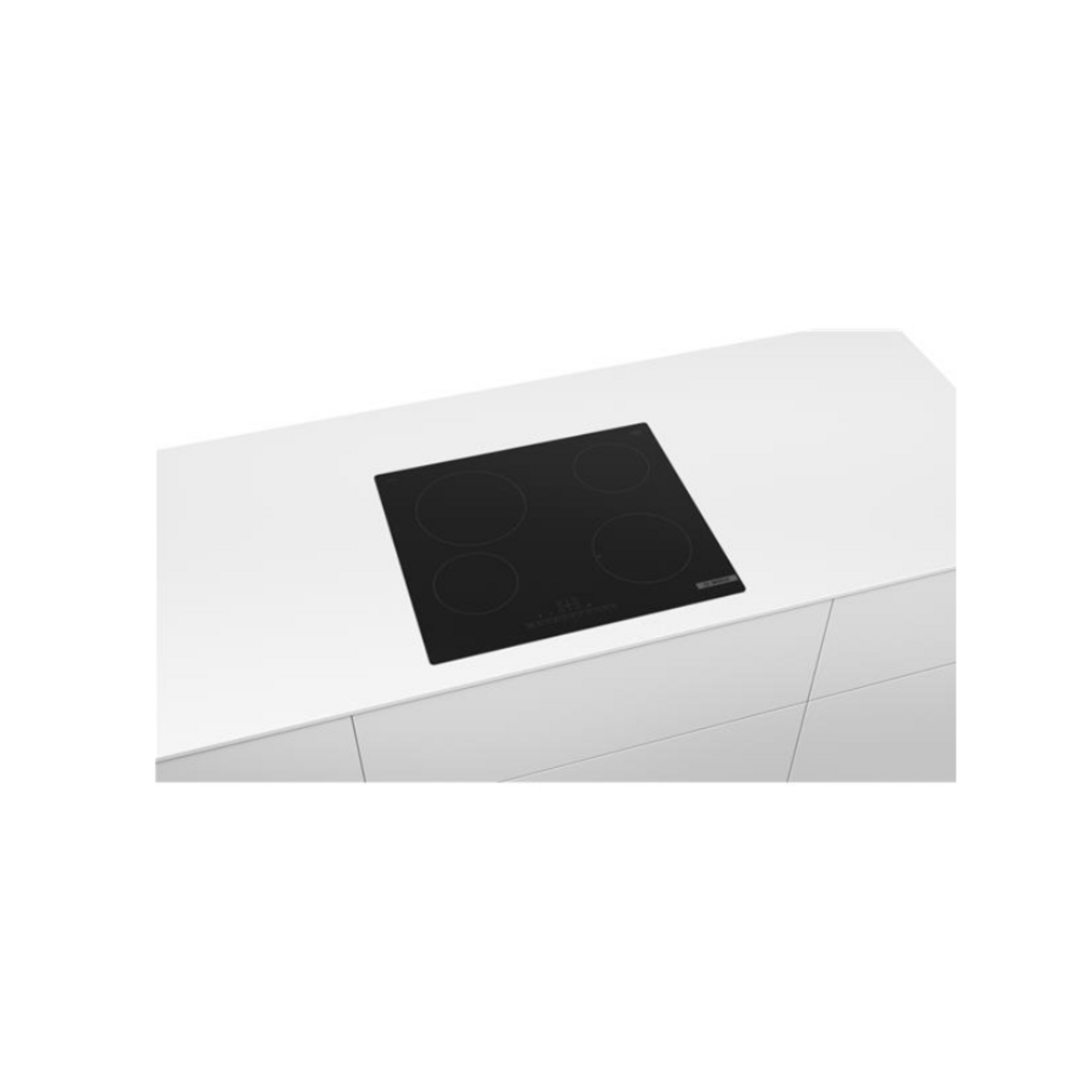 BOSCH Table de cuisson vitrocéramique 60cm 4 feux 6900w noir - PKE611FN8E