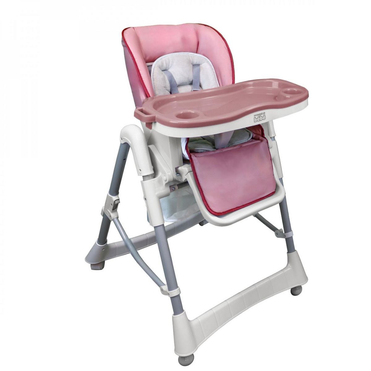 Monsieur Bébé Housse d'assise pour chaise haute bébé enfant gamme Ptit - Cléo
