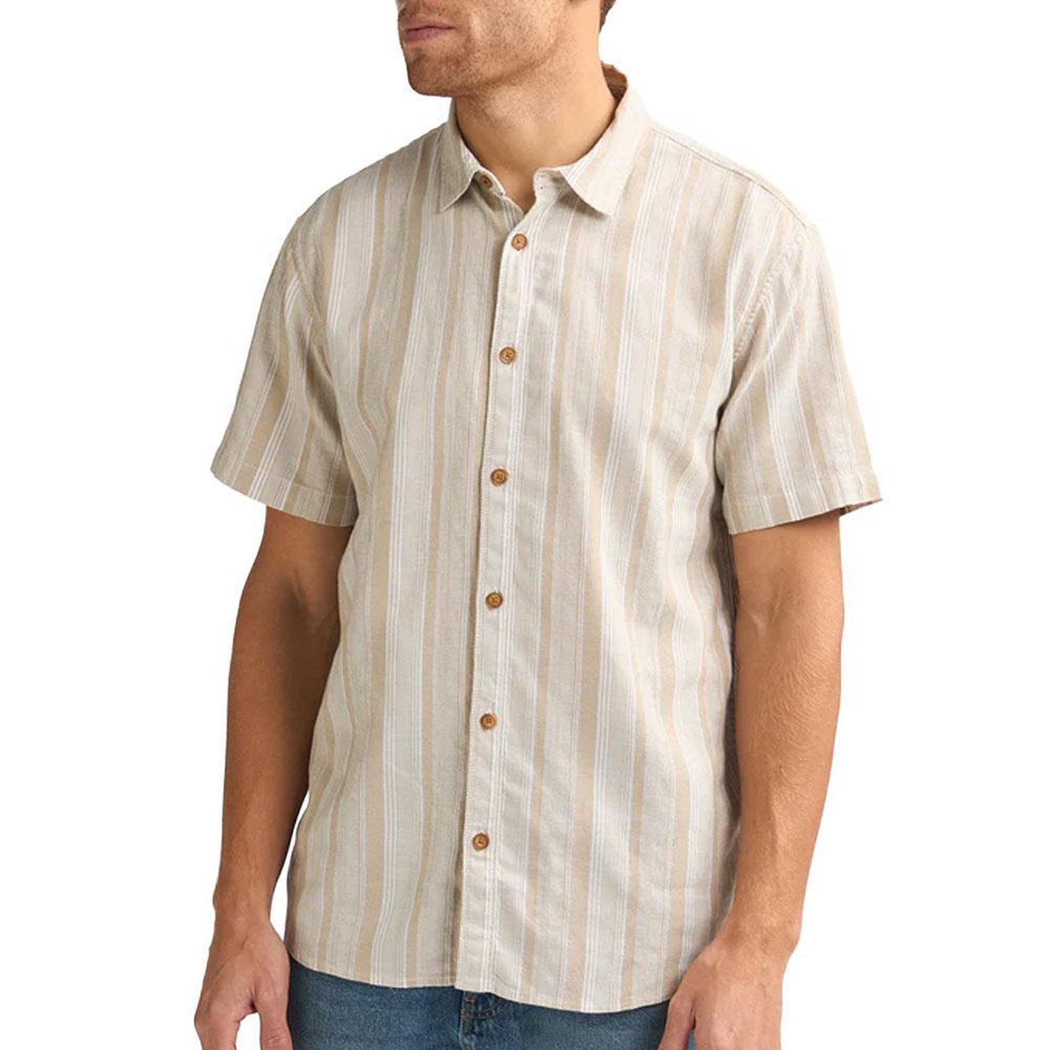 Voir la diapositive 1 : Petrol Industries Chemise Beige Homme Petrol Industries Sleeve