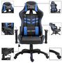 Voir la diapositive 2 : VIDAXL Chaise de jeu Bleu Similicuir