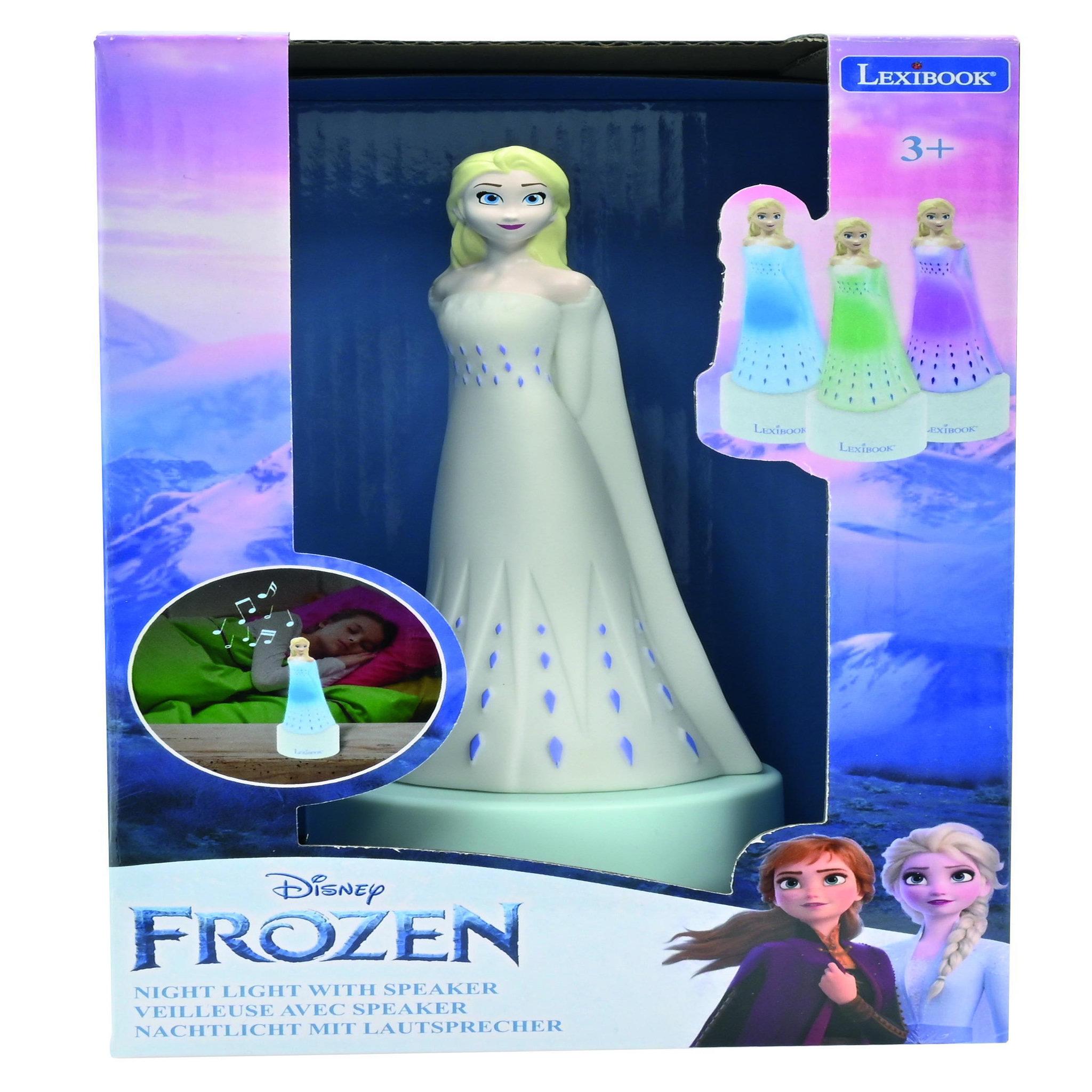 Voir la diapositive 5 : Lexibook Enceinte veilleuse Frozen