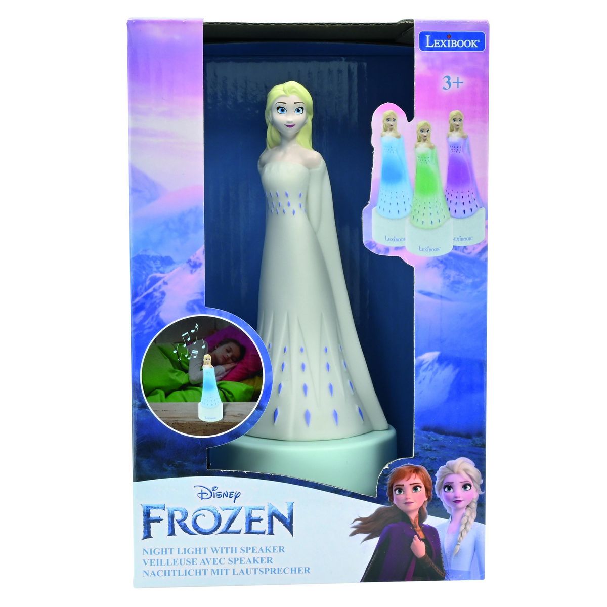 Lexibook Veilleuse avec haut-parleur Frozen