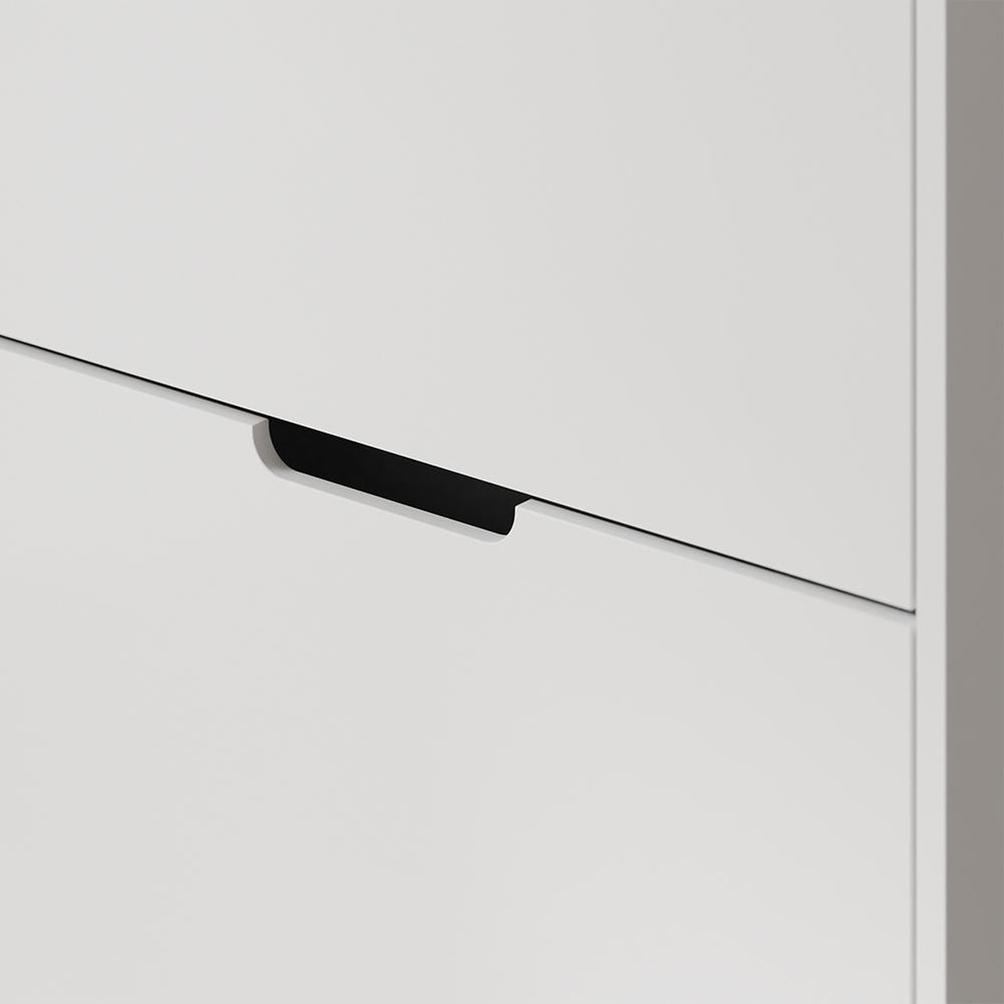 Voir la diapositive 6 : SOBUY SoBuy - Meuble À Chaussures 3 portes - Blanc - 87x90x129.5cm - Minimaliste - FSR209-NW