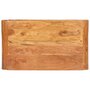 Voir la diapositive 4 : VIDAXL Table basse 90x50x30 cm Bois d'acacia massif