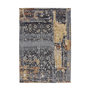 Voir la diapositive 1 : Paris Prix Tapis Jacquard à Poils Courts  Blaze  Bleu