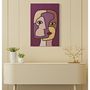 Voir la diapositive 5 : Paris Prix Toile Imprimée Déco  Double Face  60x90cm Multicolore