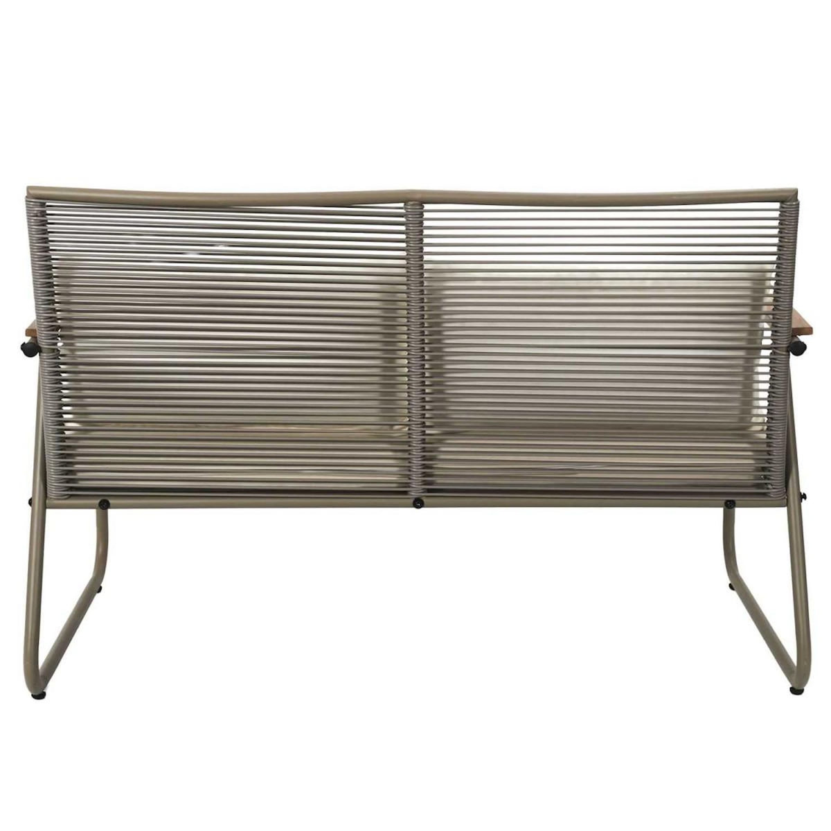 Paris Prix Salon de Jardin 4 Pièces  Palma  105cm Beige