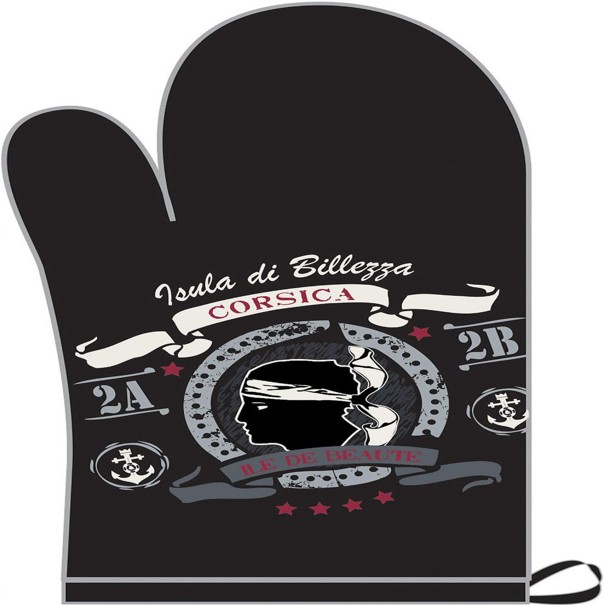 Les Ateliers du Linge Gant et manique imprimés