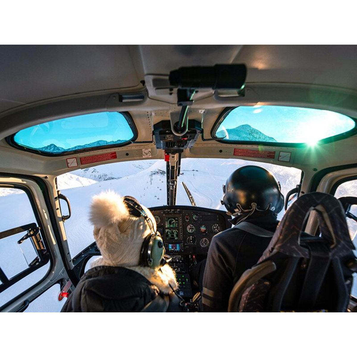 Smartbox Vol en hélicoptère de 30 min pour 2 personnes au-dessus du Mont-Blanc - Coffret Cadeau Sport & Aventure