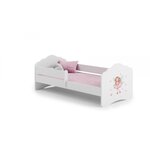 KOBI Lit enfant FALA BAR 140x70 Fée avec matelas