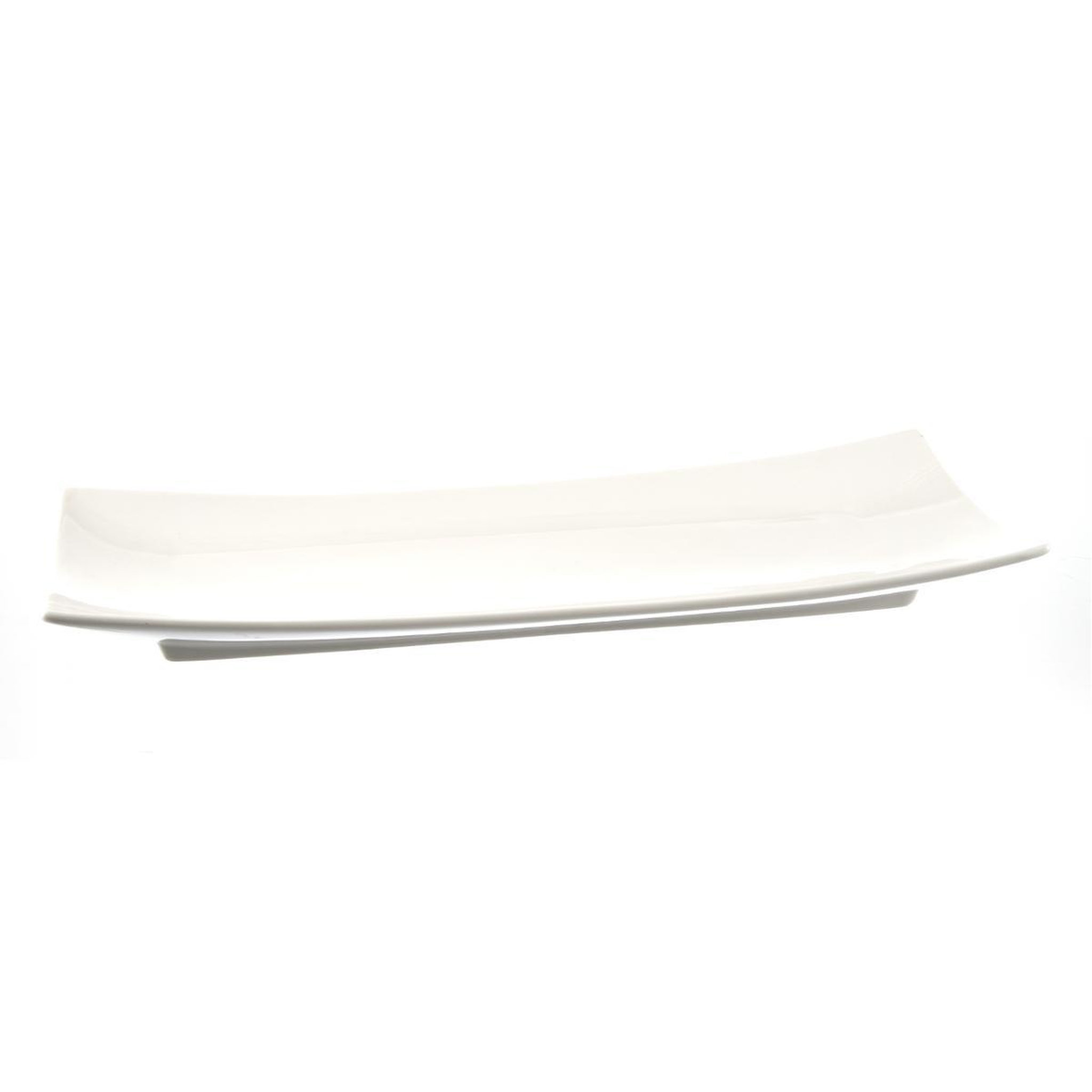 Voir la diapositive 2 : SECRET DE GOURMET Lot de 6 Assiettes de Présentation  Tokyo  31cm Blanc